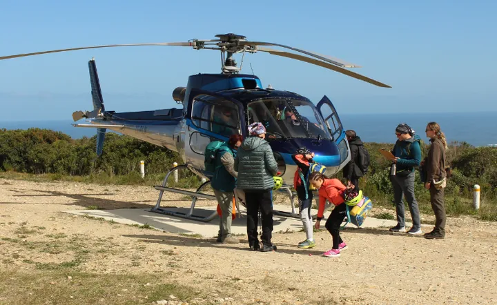 Age restrictions for helicopter passengers