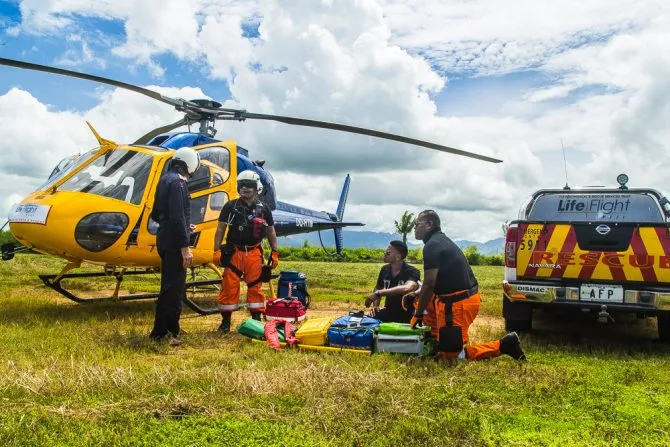 Helicopter Evacuation Tanzania Adventure