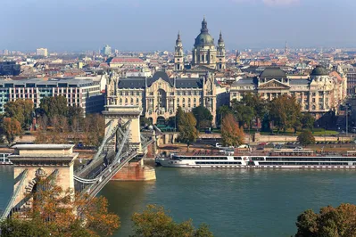 Budapest Parliament and Danube Hungary