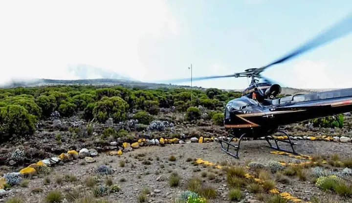 Kilimanjaro Medical Emergency Helicopter