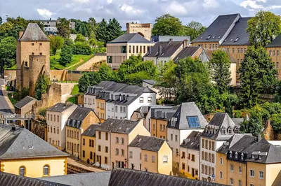 Luxembourg City Old Town