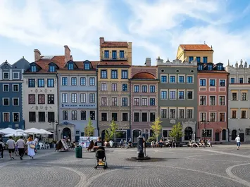 Warsaw Old Town Poland
