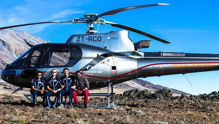 Rapid Helicopter Rescue Tanzania