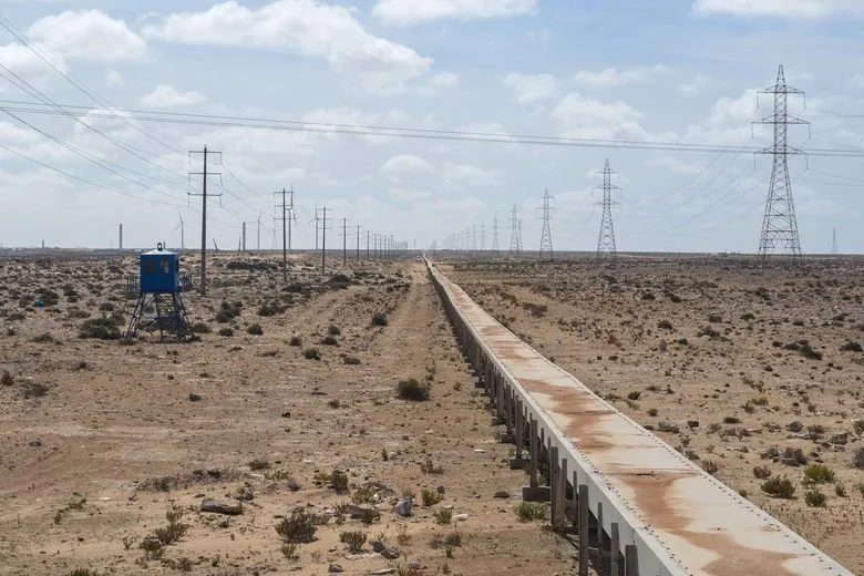 Bou Craa Phosphate Conveyor Western Sahara